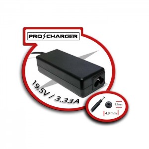 Carregador Compatível Pro Charger HP 19.5V 3.33A 65W